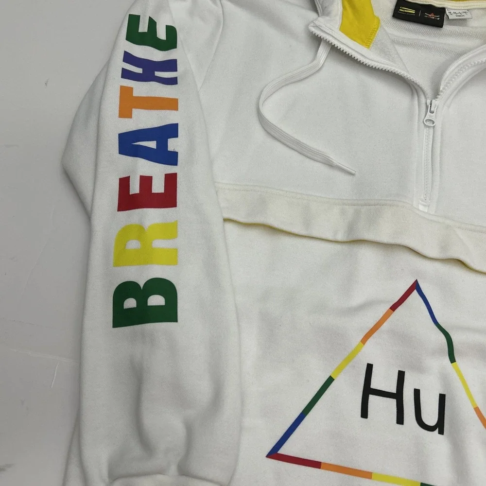 Vintage Mens M Pharrell‎ Williams Adidas Hu Human Race Hoodie 60097
